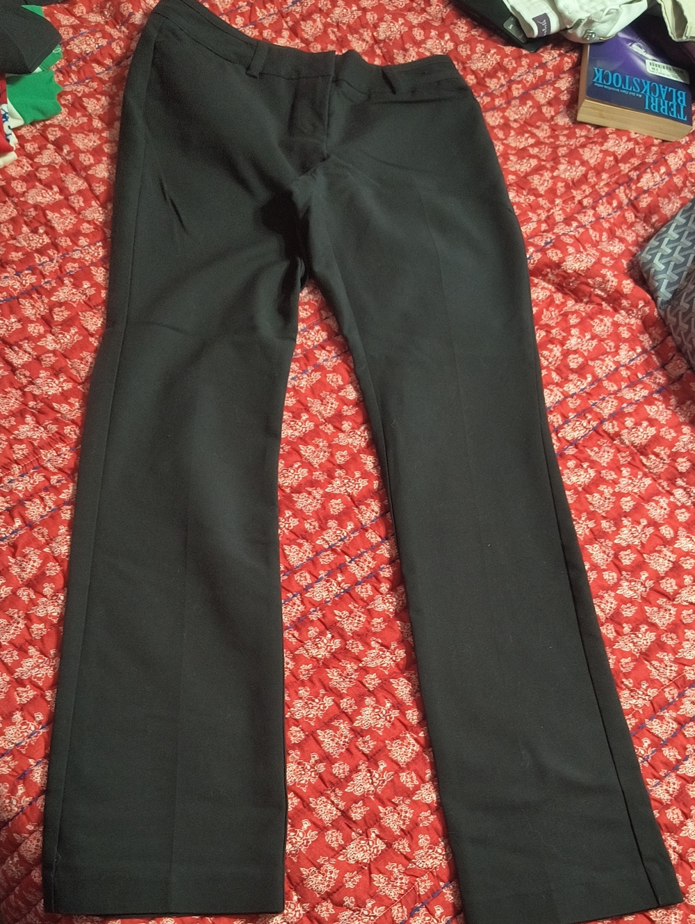 New York & Company 2 PairBlack Dress Pants - Like New, Size 4 Tall